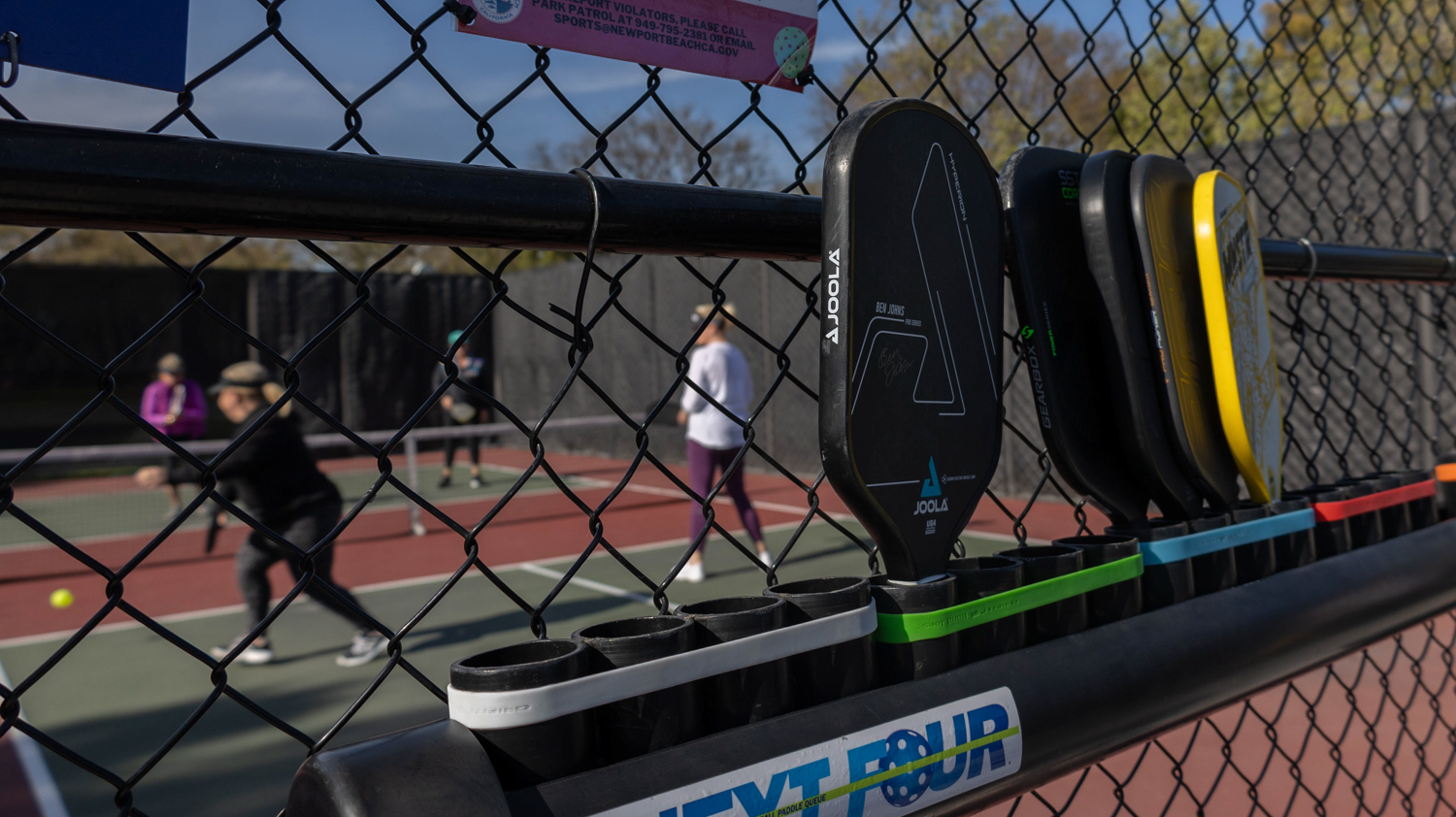 VoiceofOC's tweet card. Buena Park residents will be able to enjoy new pickleball courts and upgraded basketball courts at Heroes Park in October.