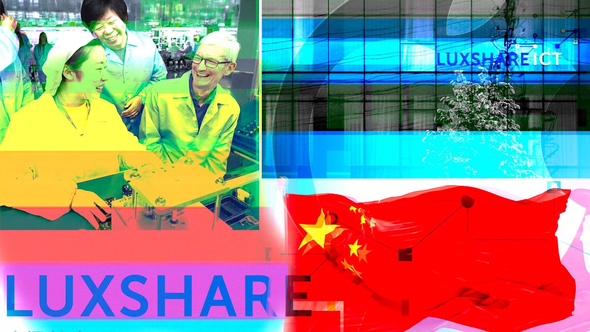 stevelevine's tweet card. If you’ve used an iPhone 13, an Apple Watch or AirPods, chances are you’ve touched the handiwork of Luxshare, which assembles them. Overthe past decade, it became the biggest Chinese manufacturer of...