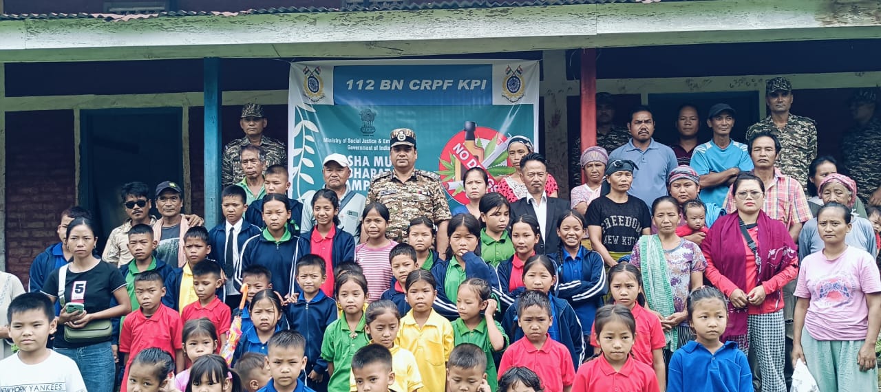 HillsJournal's tweet card. In a powerful push towards a drug-free future, E Coy, 112 Battalion of the Central Reserve Police Force (CRPF) organized a One Day Youth Reached Out Campaign