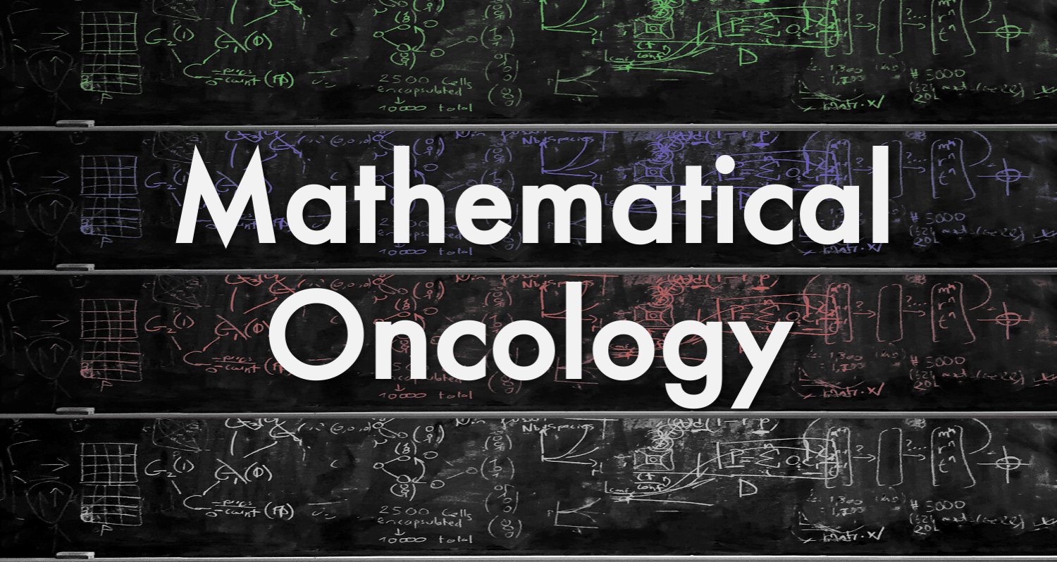 mathoncoblog's tweet card. The Mathematical Oncology Community Resource