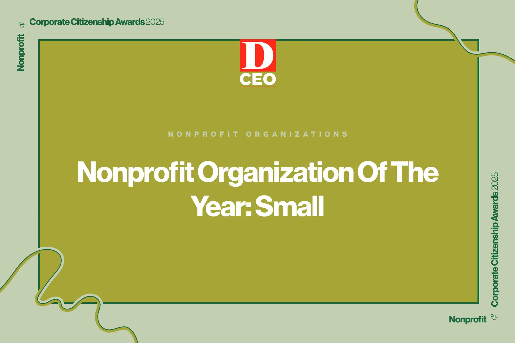 DMagazine's tweet card. Honorees this year include Ally's Wish, Hope Clinic of Garland, KidLinks, Project 4031, Refresh NTX, Taylor's Gift Foundation, and Venture Dallas.