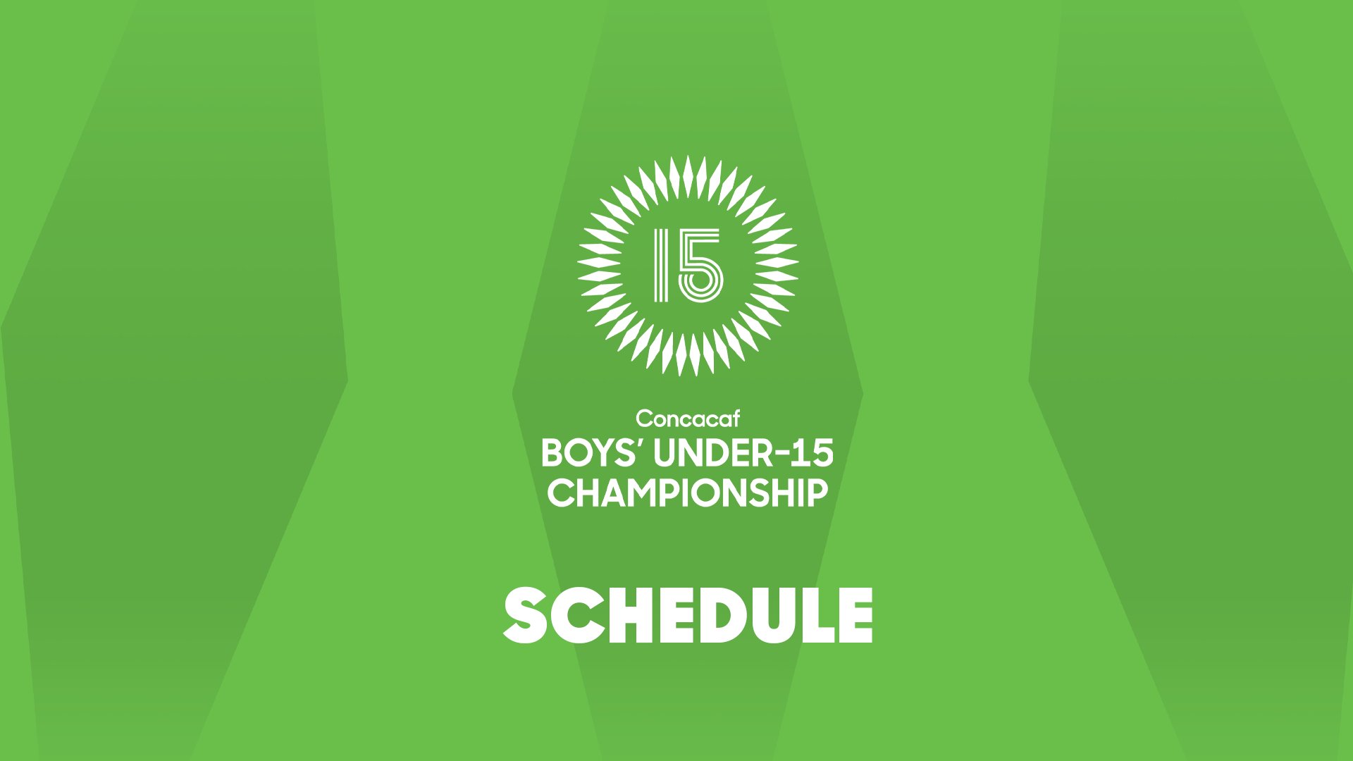 Concacaf's tweet card. Concacaf has announced the match schedule for the 2025 Concacaf Boys’ U-15 Championship. The fifth edition of the competition will take place from August 2 to 10, 2025, and feature a record 38 Conc...