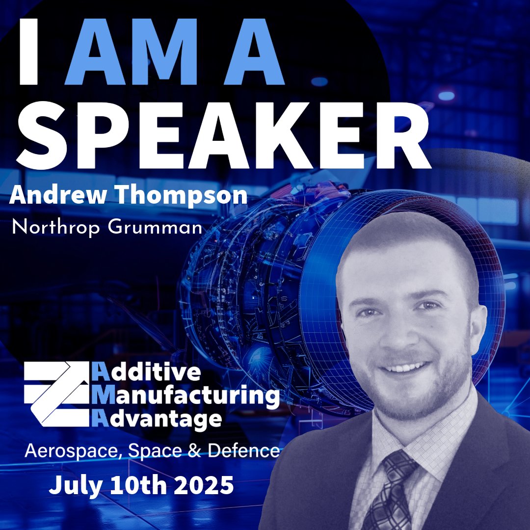 3Dable's tweet card. Northrop Grumman is integrating additive manufacturing across its space systems to reduce lead times, lower costs, and enhance the design flexibility of certified parts. At the recent Additive Manufac