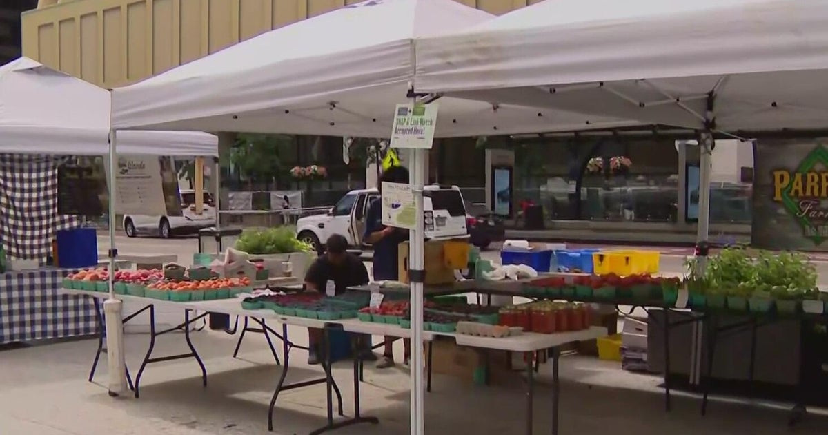 cbschicago's tweet card. From farmers' markets to power outages, dangerous heat is now on its second day, and Chicagoans' fight to stay cool continues.