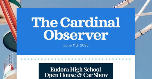 EudoraHS's tweet card. Eudora High School Honor Rolls Semester 2 - 2024-2025 Top Honor Roll (All A’s) Senior – Adeline Barnard, Cole Baumgartner, Jaden Brooks,...