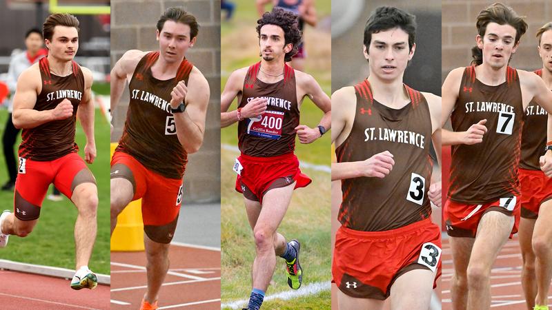 SLUsaints's tweet card. Five members of the St. Lawrence University men's cross country and track and field teams have been named to the 2025 CSC Academic All-District Team, as announced by College Sports Communicators this...