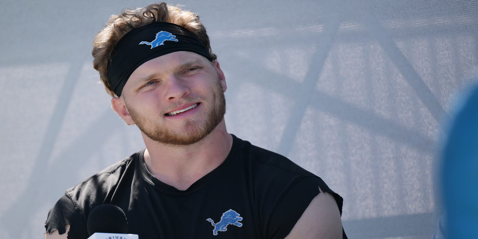 detnews_sports's tweet card. Kelvin Sheppard doesn't know what the stats are going to look like, but the Lions DC sees Aidan Hutchinson as "a better player than we had last year."