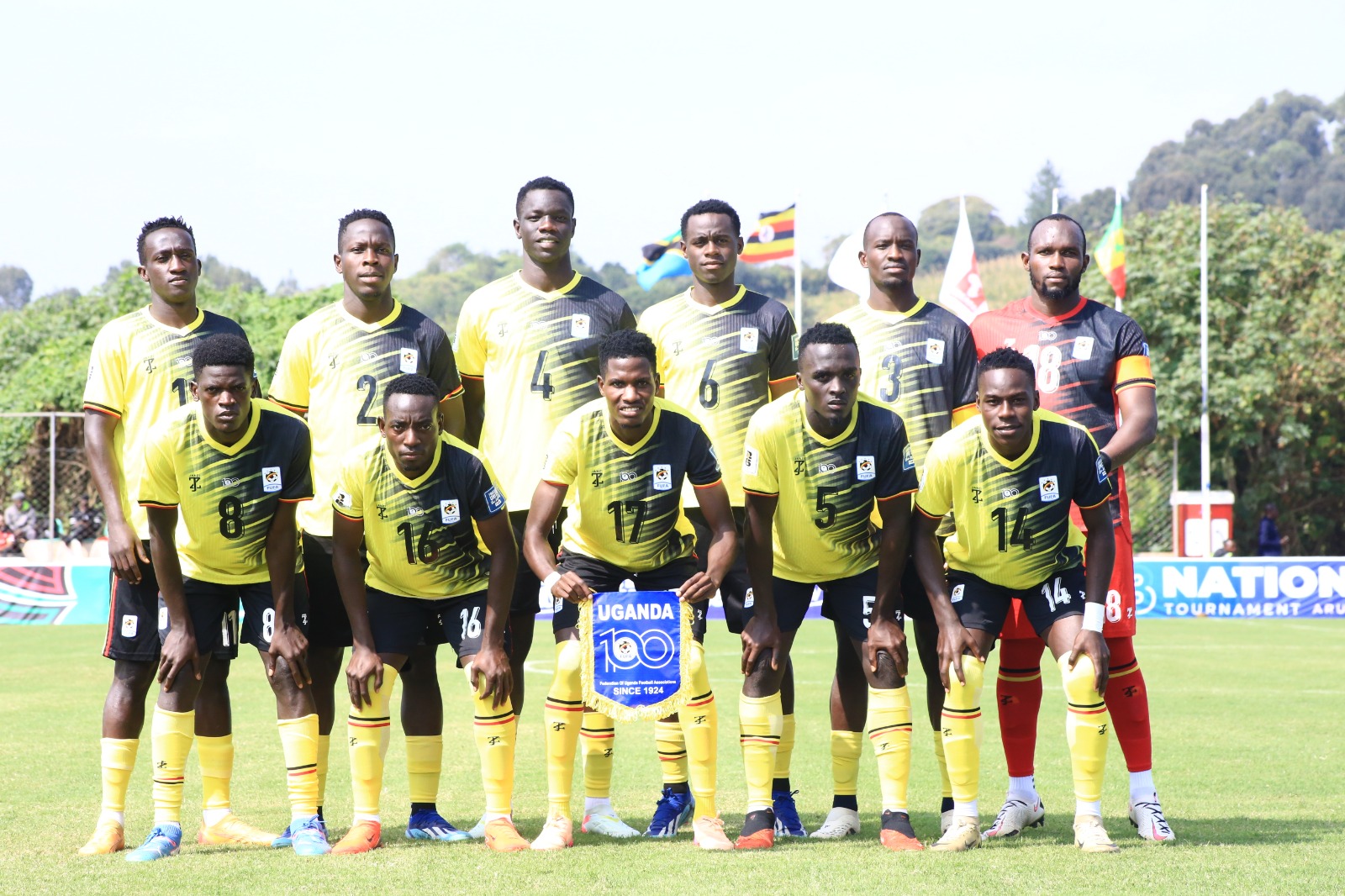 kawowosports's tweet card. Uganda Cranes team for only the domestically based players outmuscled Senegal 2-1 in a warmup duel at Black Rhino sports centre, Karatu in Arusha, Tanzania.