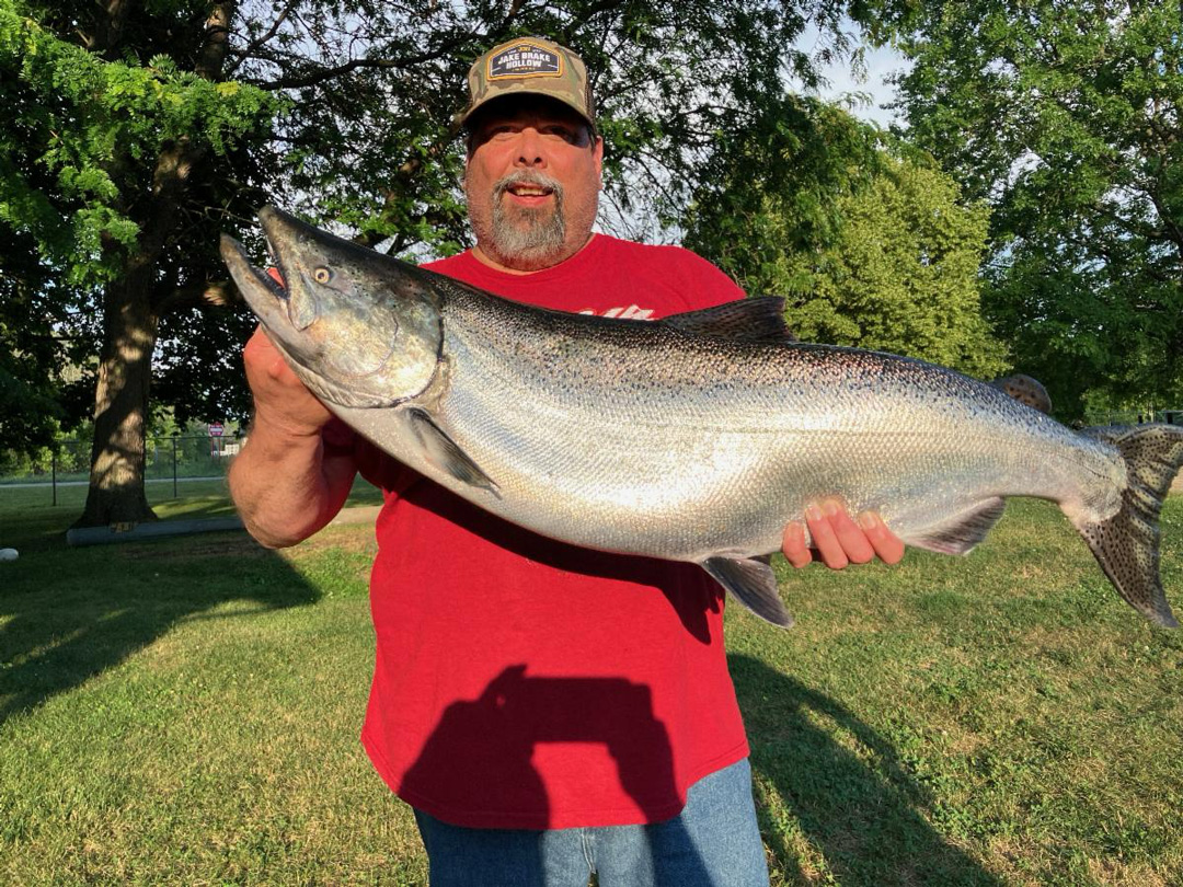 OnTheWaterMedia's tweet card. While the Sodus Pro-Am rolls on with a good mix of salmon and trout, bass fishing has picked up with most largemouth and smallmouth having moved into their summer patterns.