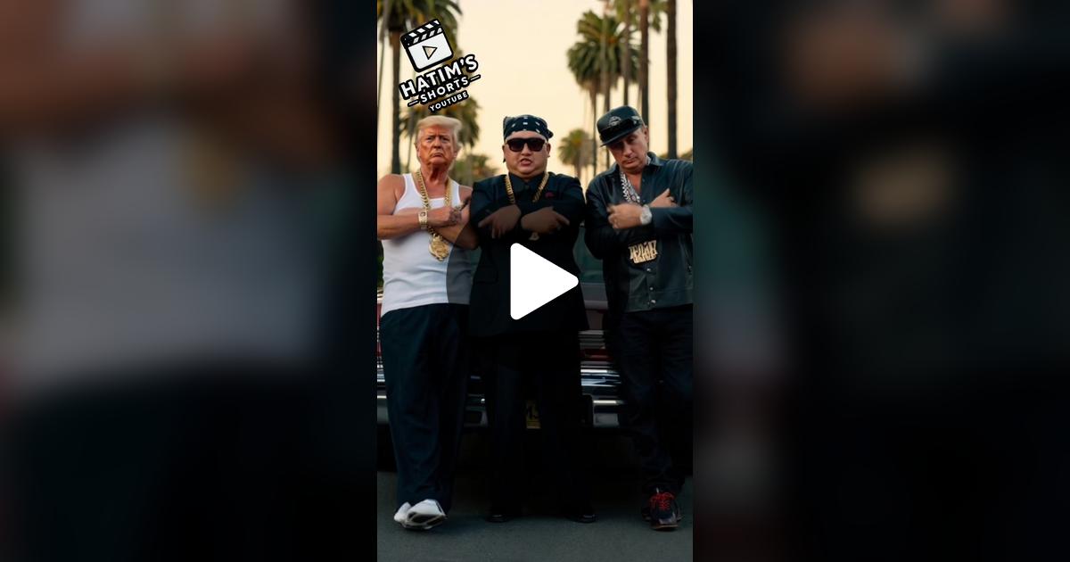 Mavii40fheli's tweet card. 251.1K likes, 11.4K comments. “Kim Jong Un channeling Dr. Dre in full California mode 😎 Cruising in lowriders, spitting bars, Putin & Trump vibing in the back. Ending? Just wait for it... 🎵 To be...