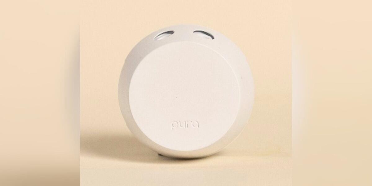 WAFB's tweet card. Pura Scents is recalling more than 850,000 diffusers because some magnets may detach and cause a possible ingestion hazard to children.