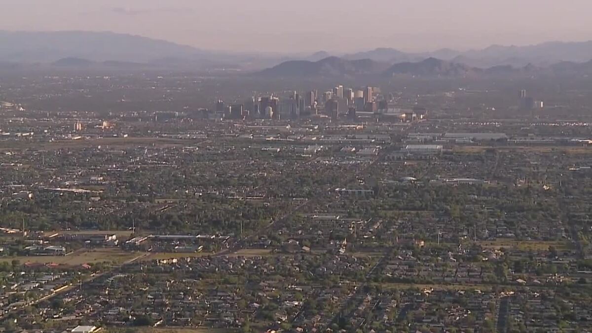 abc15's tweet card. Phoenix is sinking lower. It joins nearly every other major city in the nation in experiencing a phenomenon called land subsidence, where the earth's surface moves downward.