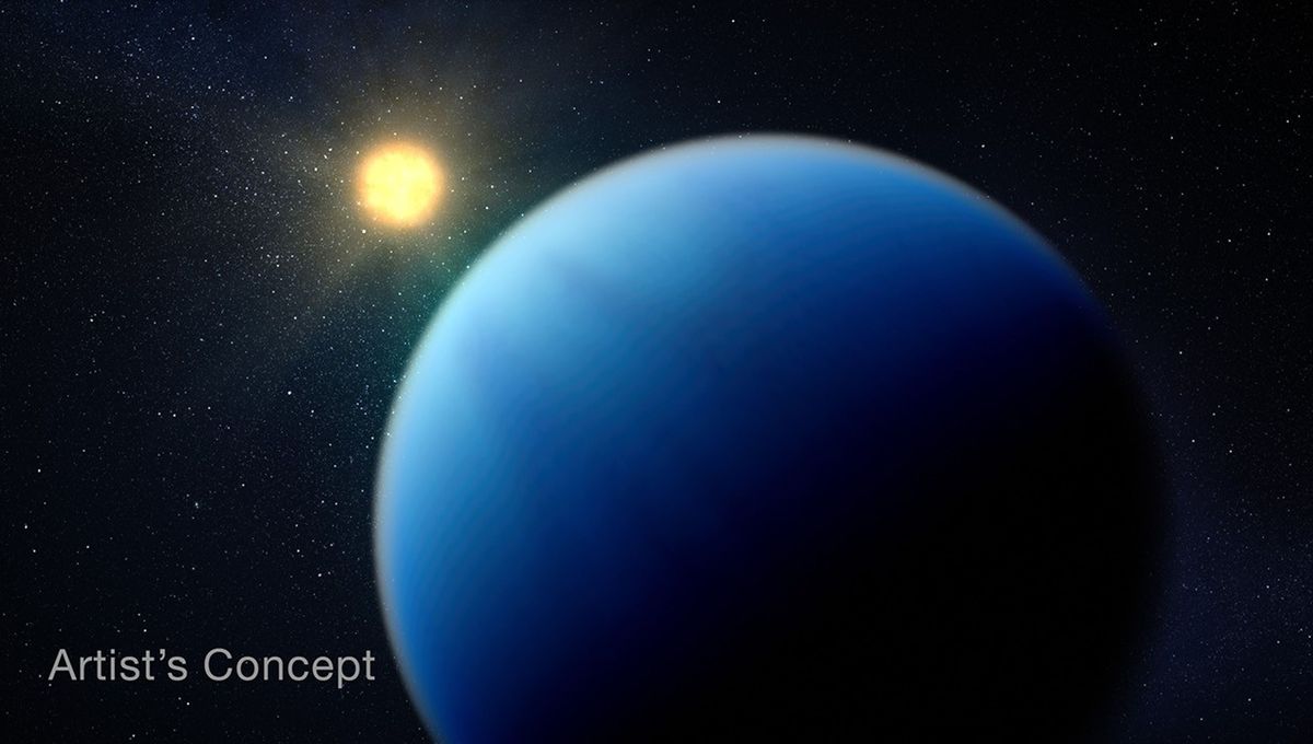 IFLScience's tweet card. This proto-sub-Neptune might be at a fork in the road when it comes to planet formation.