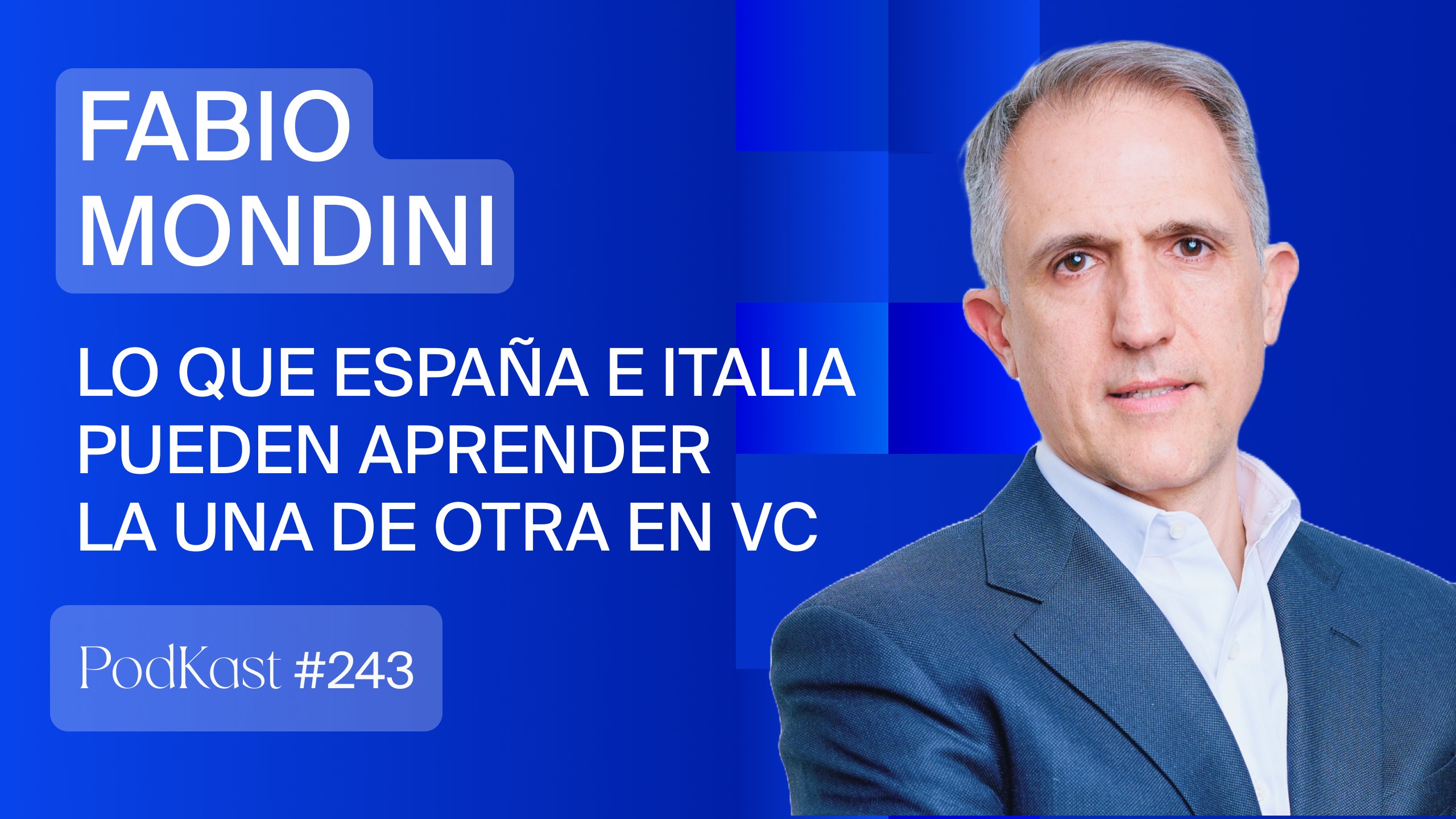 Kfundvc's tweet card. Lo que España e Italia pueden aprender la una de otra en VC: Fabio Mondini | PodKast #243 — K Fund