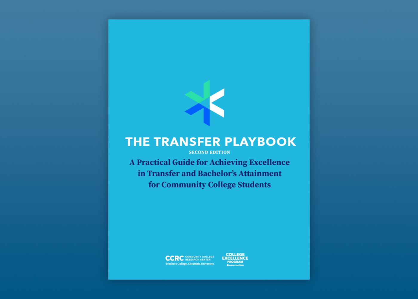 AspenHigherEd's tweet card. Transfer Playbook 2.0: A Practical Guide for Achieving Excellence in Transfer and Bachelor’s...