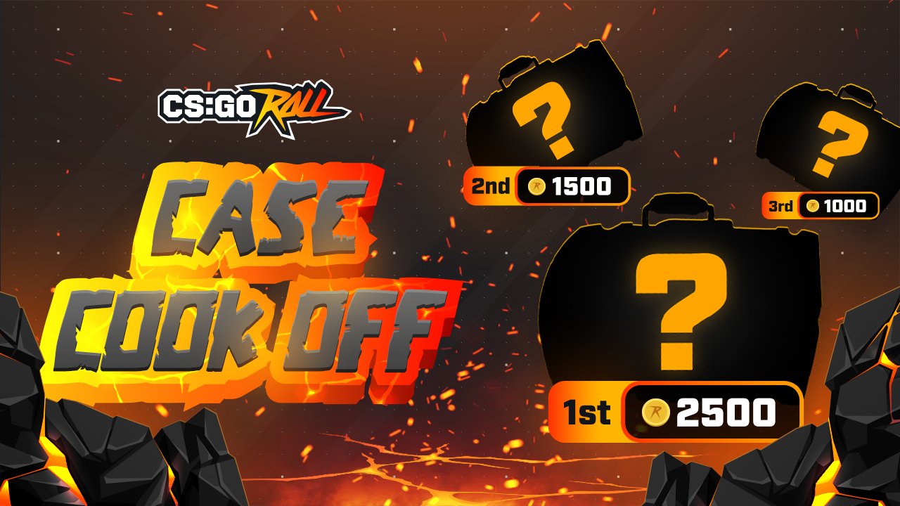 thepappakubasso's tweet card. Case Cook Off is here! Submit your own CSGORoll case, earn rewards and compete to get featured. Build it, battle it and get paid.