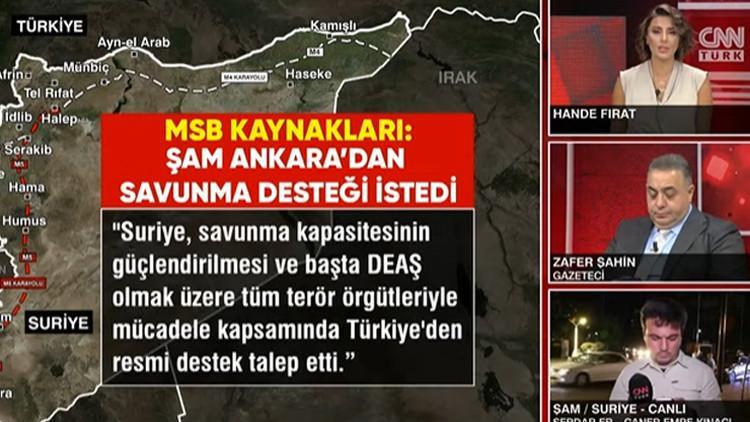 handefrt's tweet card. Milli Savunma Bakanlığı (MSB), Suriye yönetiminin Türkiye'den resmi düzeyde askeri destek talep ettiğini açıklamıştı. Peki Türkiye Suriye'ye askeri desteği...