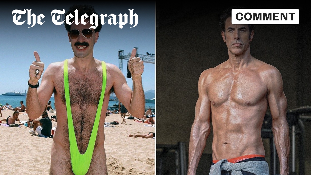 prwhittle's tweet card. The actor and comedian has revealed a buff new look after splitting from Isla Fisher – but what’s wrong with a ‘dad bod’?