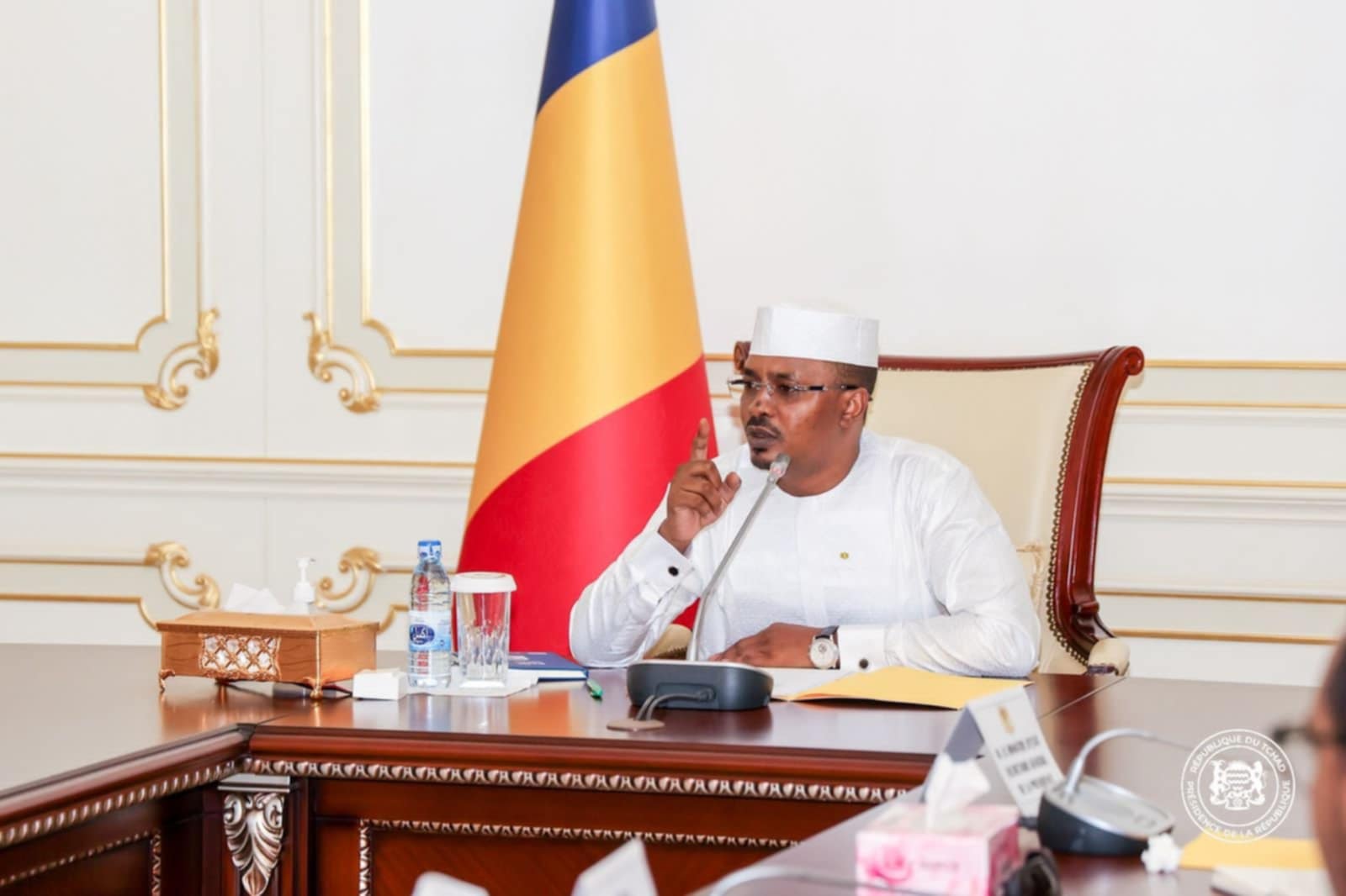 SahelStandard's tweet card. President Mahamat Idriss Deby Itno stepped up monitoring and evaluation meetings this week on sectors vital to Chad’s development. Two major projects were reviewed: access to drinking water and...