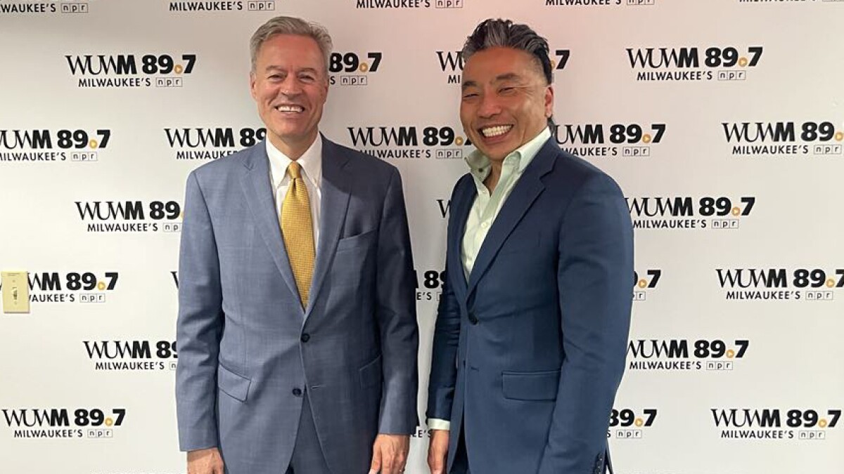 UWMAlumni's tweet card. In his final show, Chancellor Mark Mone talks to WUWM’s General Manager David Lee about how UWM has evolved during his 11 years as chancellor.