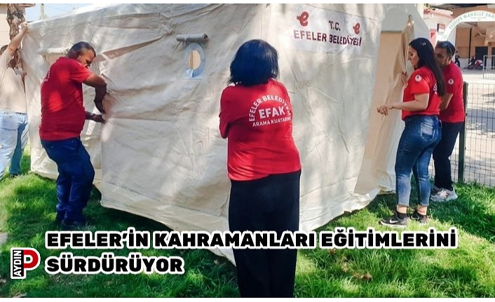 aydinparagraf's tweet card. EFELER’İN KAHRAMANLARI EĞİTİMLERİNİ SÜRDÜRÜYOR
