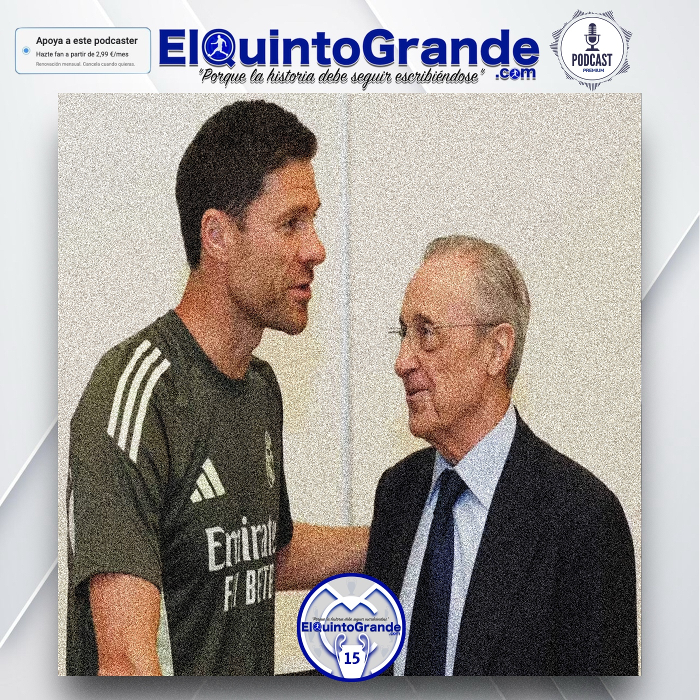 ElQuintoGrande's tweet card. 🚨Podcast Premium ; desde 2.99/mes disfruta de todo el contenido en Exclusiva !!! 💪💥 ivoox.com/support/95055 🎧 No olvides de darle 5 Estrellas ⭐en Spotify y “Me Gusta” ♥️en Ivoox ya que nos ayuda...