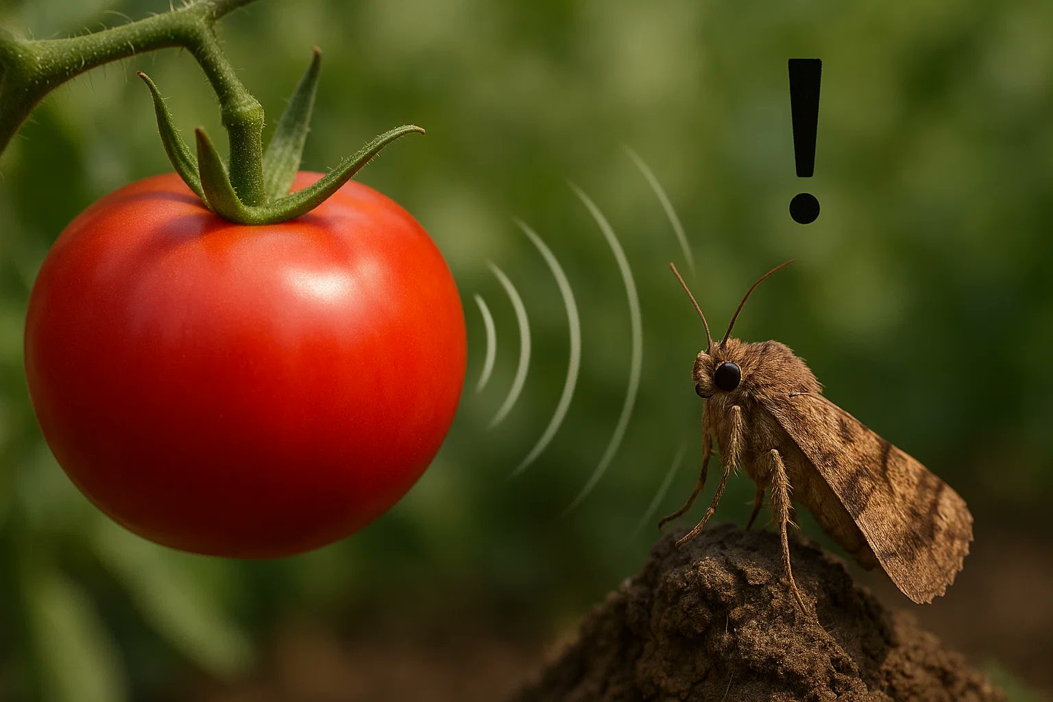 funkingmajic's tweet card. Researchers find moths avoid laying eggs on plants emitting ultrasonic distress clicks.