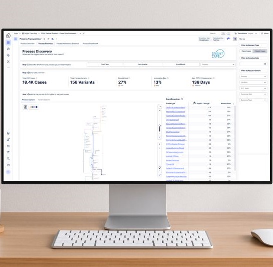 USFinTechCo's tweet card. Celonis and Bright Cape have developed an app to optimise KYC workflows, reduce compliance costs and enhance customer satisfaction.