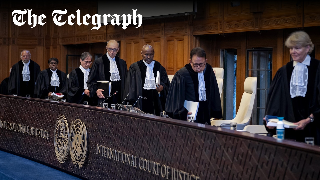 Telegraph's tweet card. Margaretha Wewerinke-Singh says UK needs to contribute more to global warming reparations fund
