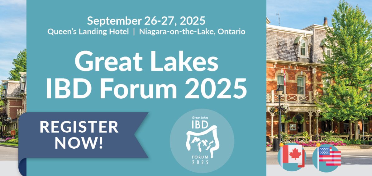 ScopeCanMD's tweet card. Great Lakes IBD Forum 2025 | SCOPE Canada