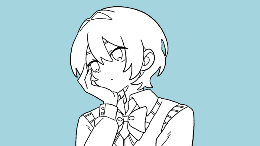 Isono_skyk's tweet card. 動画などにご自由にどうぞ！ 関連ファイルに背景透過版があります。 瞬きアニメ付き→(https://piapro.jp/t/FKDN)...