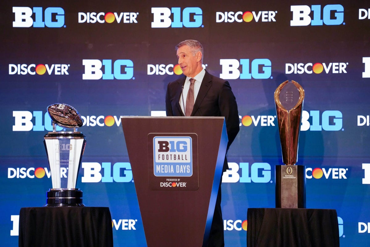 joerexrode's tweet card. The Big Ten's approach to the college football postseason is nonsensical, plain and simple.