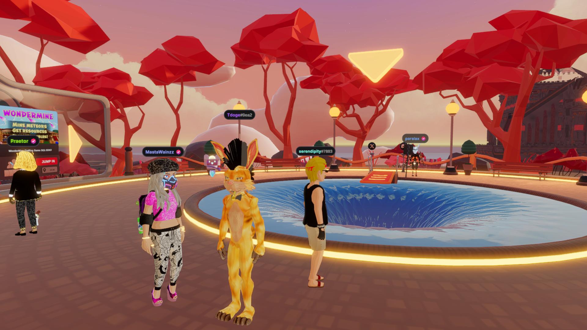 Web3D101's tweet card. Check out Tdoge's photo taken in Genesis Plaza, Decentraland—comment on who was there and what they were wearing or even jump to the spot directly so you don't miss out!