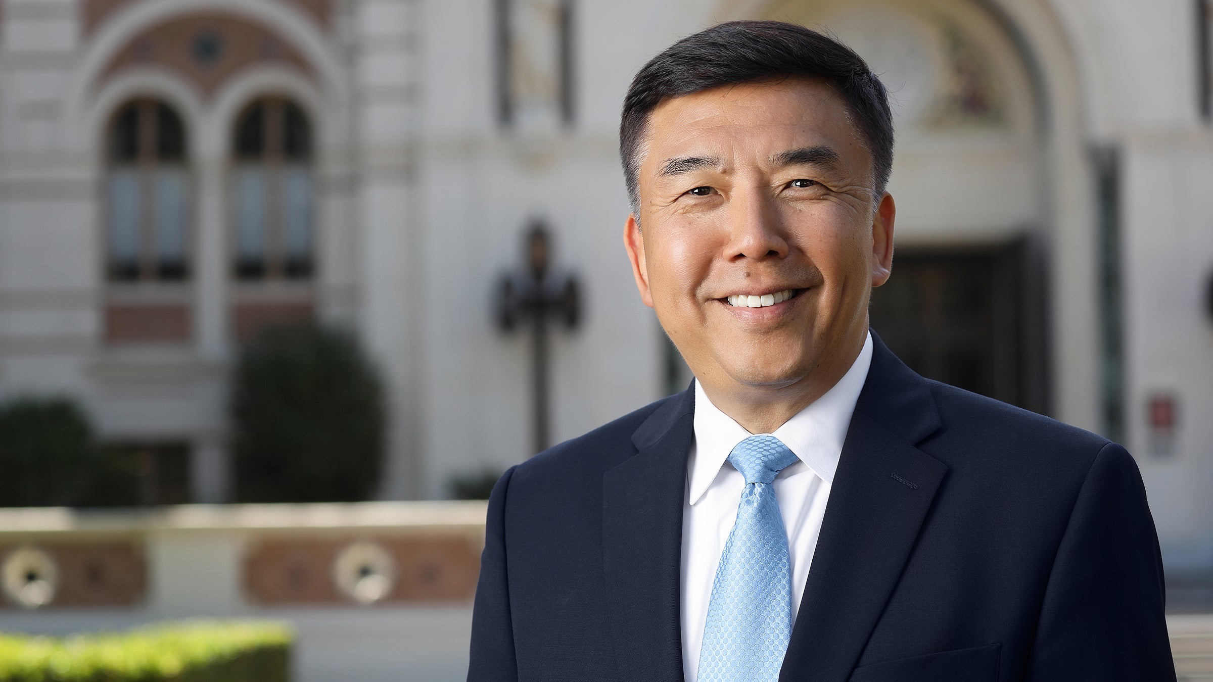 USCStemCell's tweet card. The clinician-scientist, associate dean of research at the Herman Ostrow School of Dentistry of USC, has been serving as interim dean.
