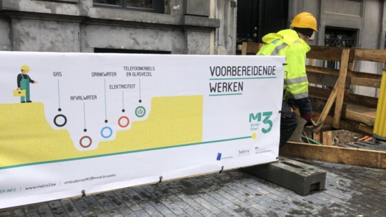 SaveTram55's tweet card. Le Gutib (Groupement des Usagers des Transports publics à Bruxelles) suggère de poursuivre les travaux sur le tronçon Nord-Albert en étudiant un projet alternatif, moins cher, pour le tronçon...
