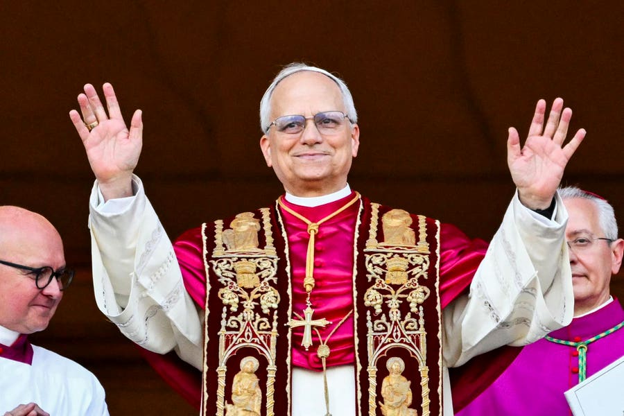 RossCameron4's tweet card. Pope Leo XIV on climate, or how the new pope will continue to advocate for climate and environmental justice like Pope Francis
