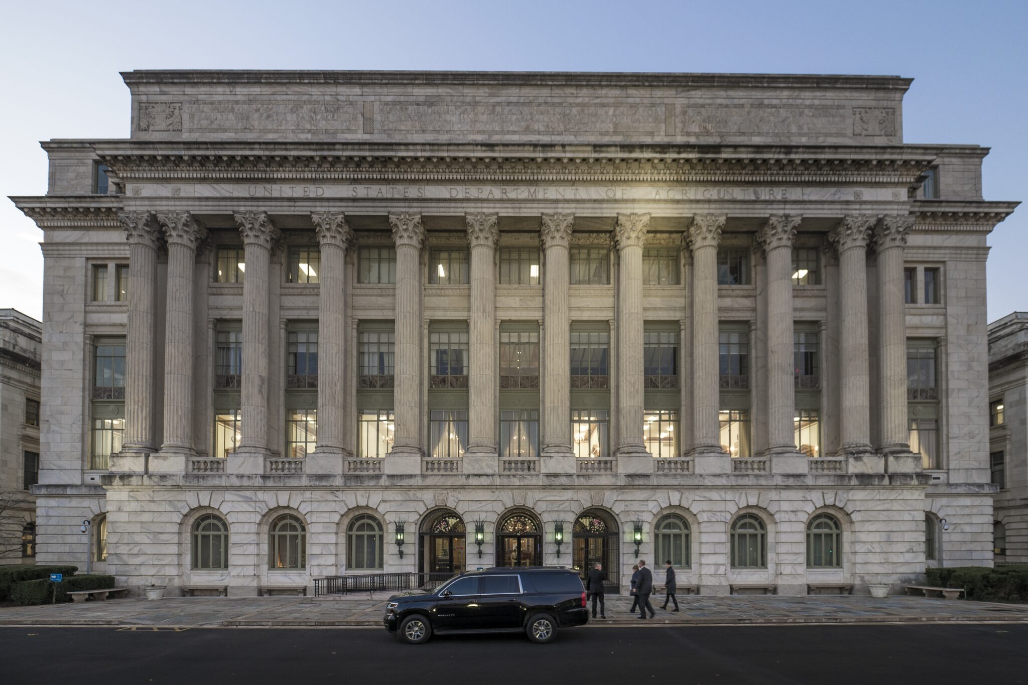 J_Hancock's tweet card. The U.S. Department of Agriculture plans to slash its presence in D.C. by sending employees to five regional hubs, including Kansas City.