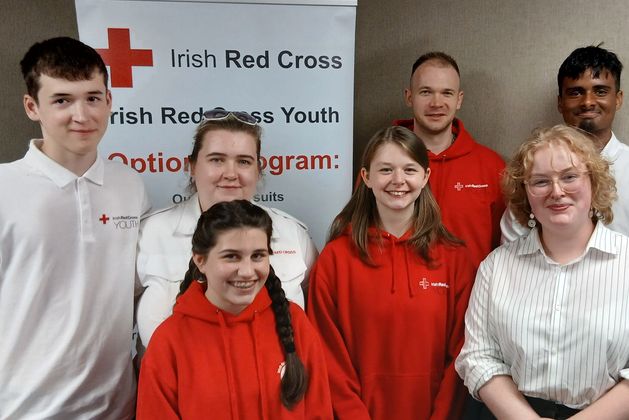 RedCrossTralee's tweet card. More than 25 members of the Irish Red Cross in Kerry were honoured earlier this month at an awards ceremony held in the Grand Hotel, Tralee. The awards wer...