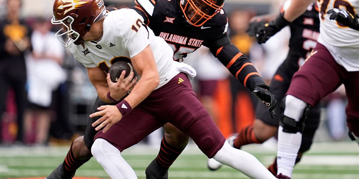 McclainBaxley's tweet card. An in-depth look at the defensive end room at Oklahoma State heading into 2025 fall training camp.