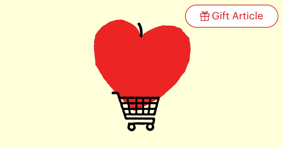 MichaelLouisPl1's tweet card. Once a place of utility, the supermarket is now an object of obsession.