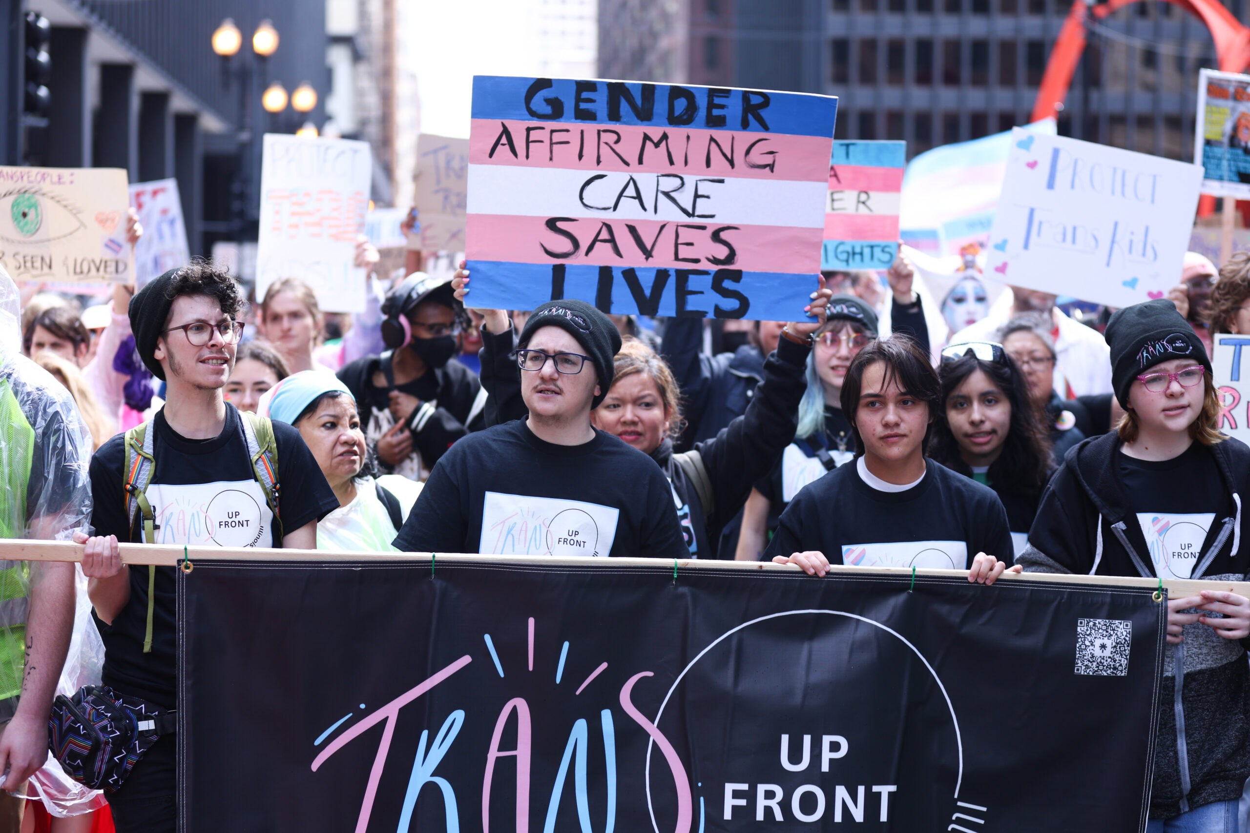 SouthSideWeekly's tweet card. They came to Chicago for safety and community. Increased anti-trans attacks and policy from President Donald Trump’s administration are making it harder to put down roots as they look for good jobs...