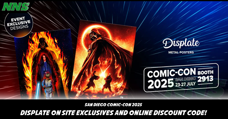 NerdNewsSocial's tweet card. We’ve covered Displate quite a bit, but with this being Comic-Con’s week, we wanted to talk about Displate’s sale for