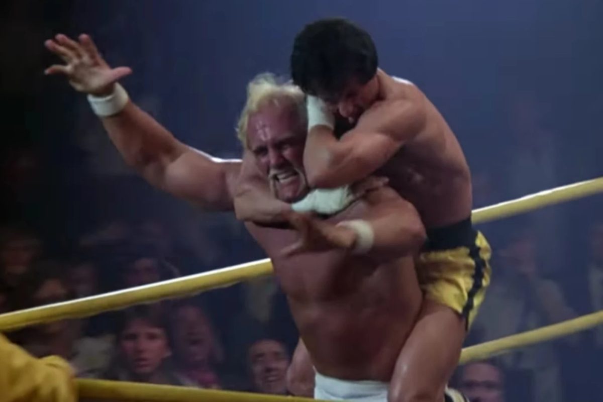 pomara_matt's tweet card. Hulk Hogan may be remembered most for his time in the WWE but his role in Rocky III helped launch him into superstardom.