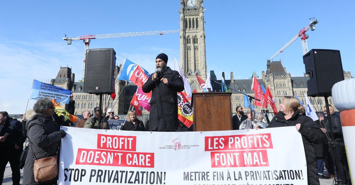 MarkHancockCUPE's tweet card. We already know we can't trust Pierre Poilievre to defend public health care in Canada. He has made a political career of attacking our social safety net and advocating for more privatization of...