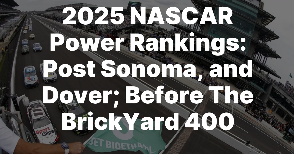 ShortPitPod's tweet card. Alright, everyone, I’m keeping up with the every two-week updates right now. It’s time for another round of adjustments, especially after SVG’s butt kicking in Sonoma. Plus, the return to ov…