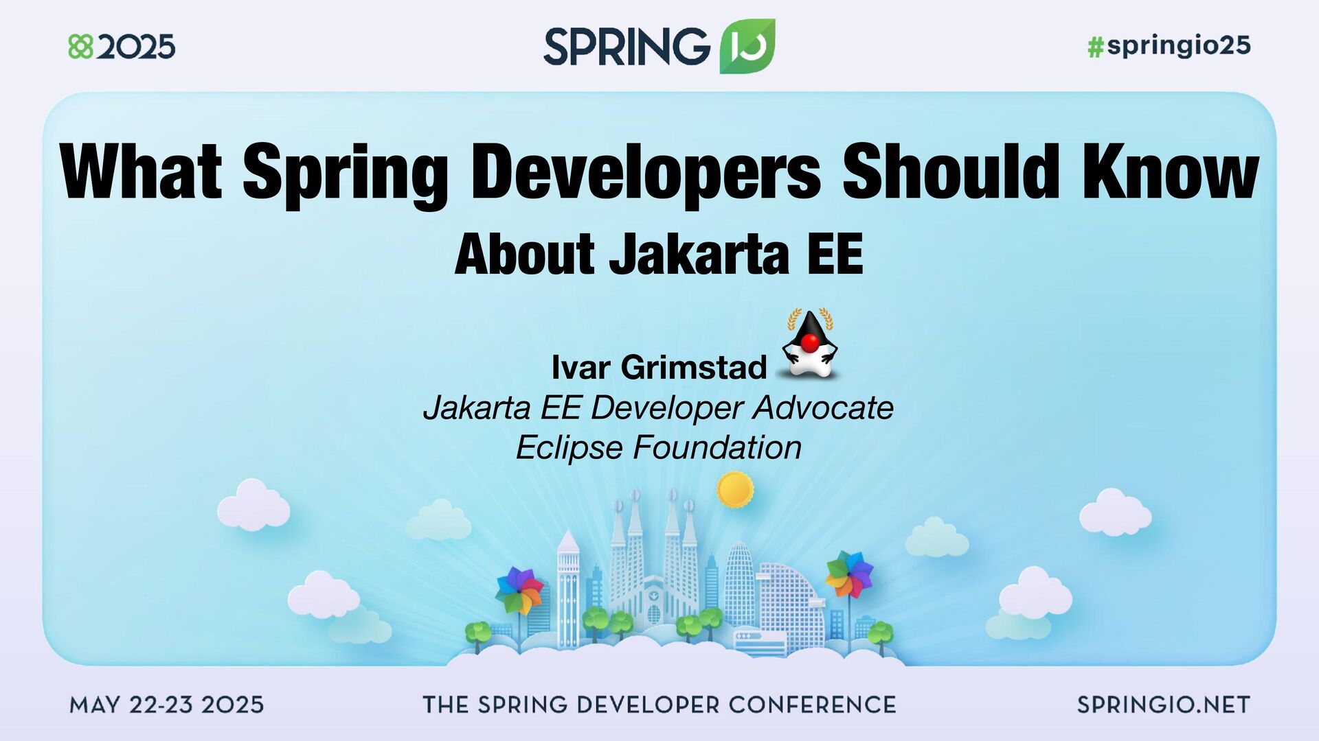 spring_io's tweet card. Even if Java was originally meant for clients, it soon turned out that it was a great fit for the server side as well. J2EE came along and conquered thi…