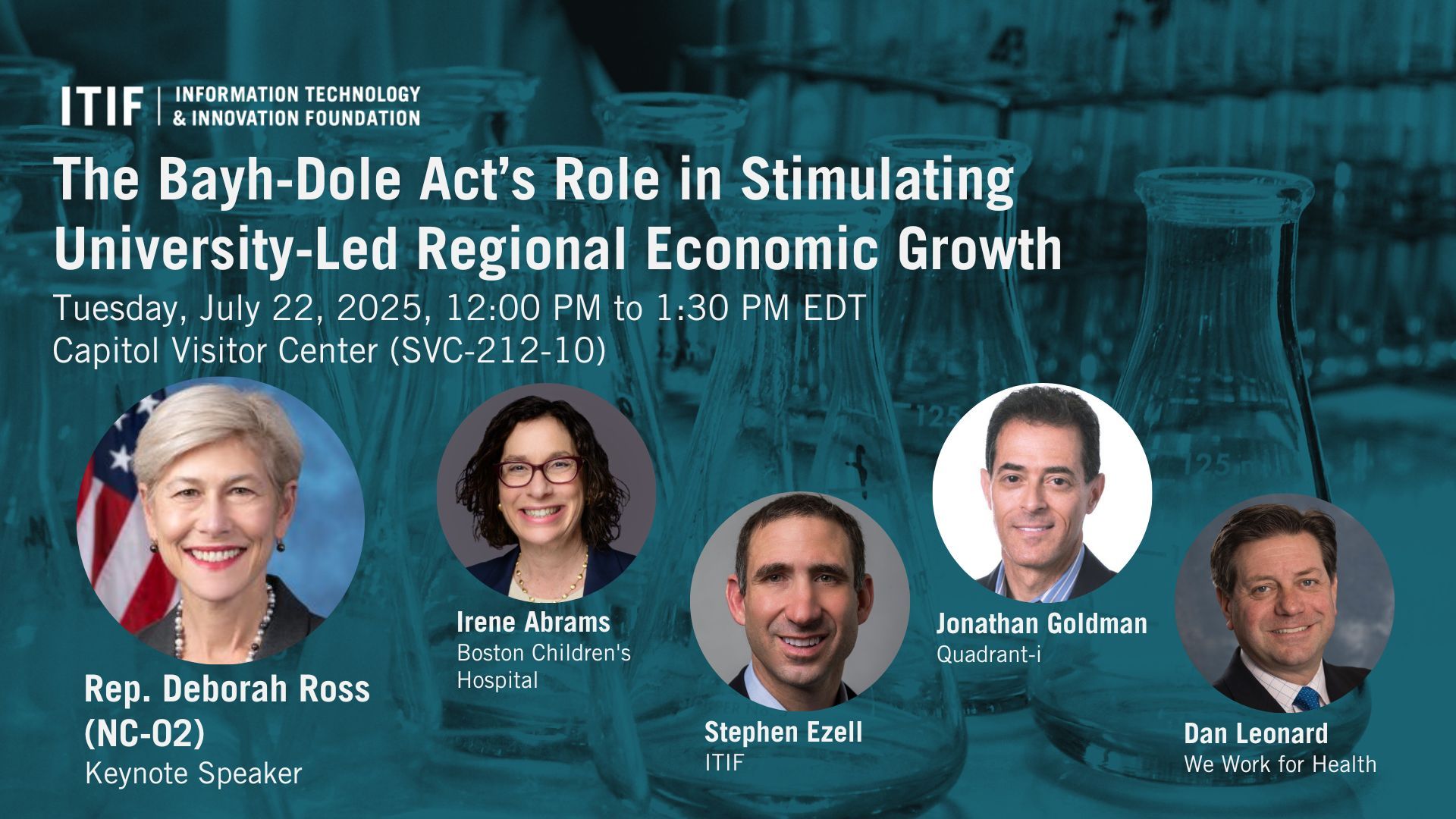 weworkforhealth's tweet card. This in-person event on Capitol Hill will explore how academic research, entrepreneurship, and public-private partnerships are shaping innovation ecosystems—and what is needed to strengthen them...