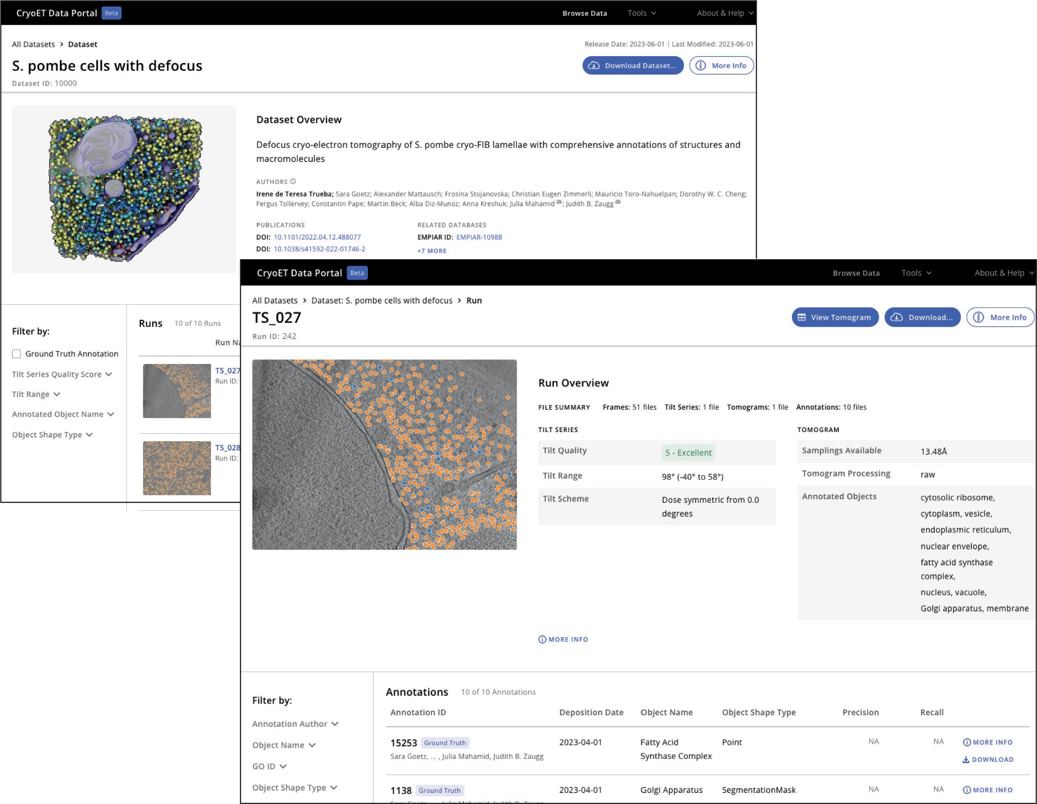 bcarra2's tweet card. Nature Methods - A data portal for providing standardized annotations for cryo-electron tomography
