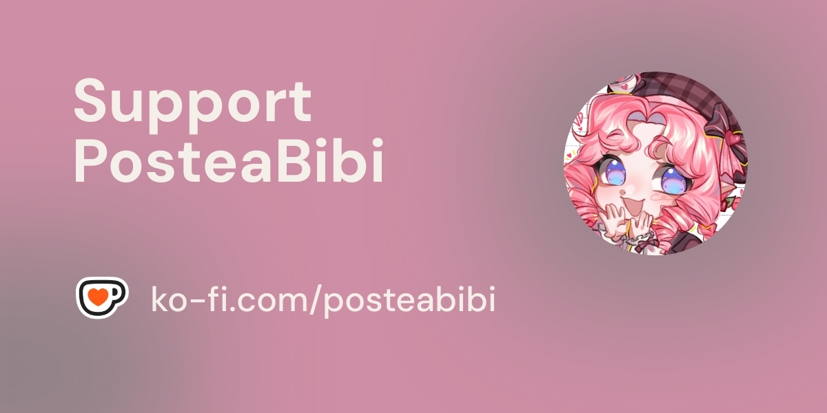PosteaBiBi's tweet card. Support PosteaBibi