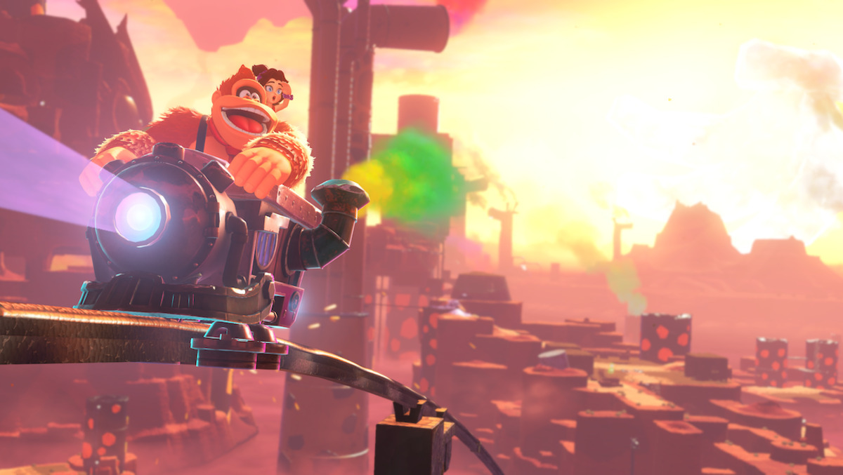 techday_nz's tweet card. Donkey Kong returns in the Switch 2 exclusive Donkey Kong Bananza, featuring destructible levels and new animal-inspired abilities in a vibrant 3D adventure.